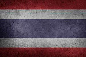flag, thailand, asia